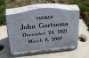 Grafsteen John Gortsema